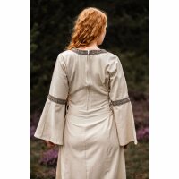 Robe médiévale en coton naturel "Angie