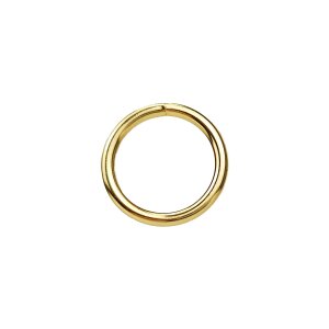 O-Ring, Ring aus Stahl 25mm, vermessingt (Riemenverteiler)