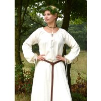 robe médiévale, sous-robe Ana, naturel, taille L