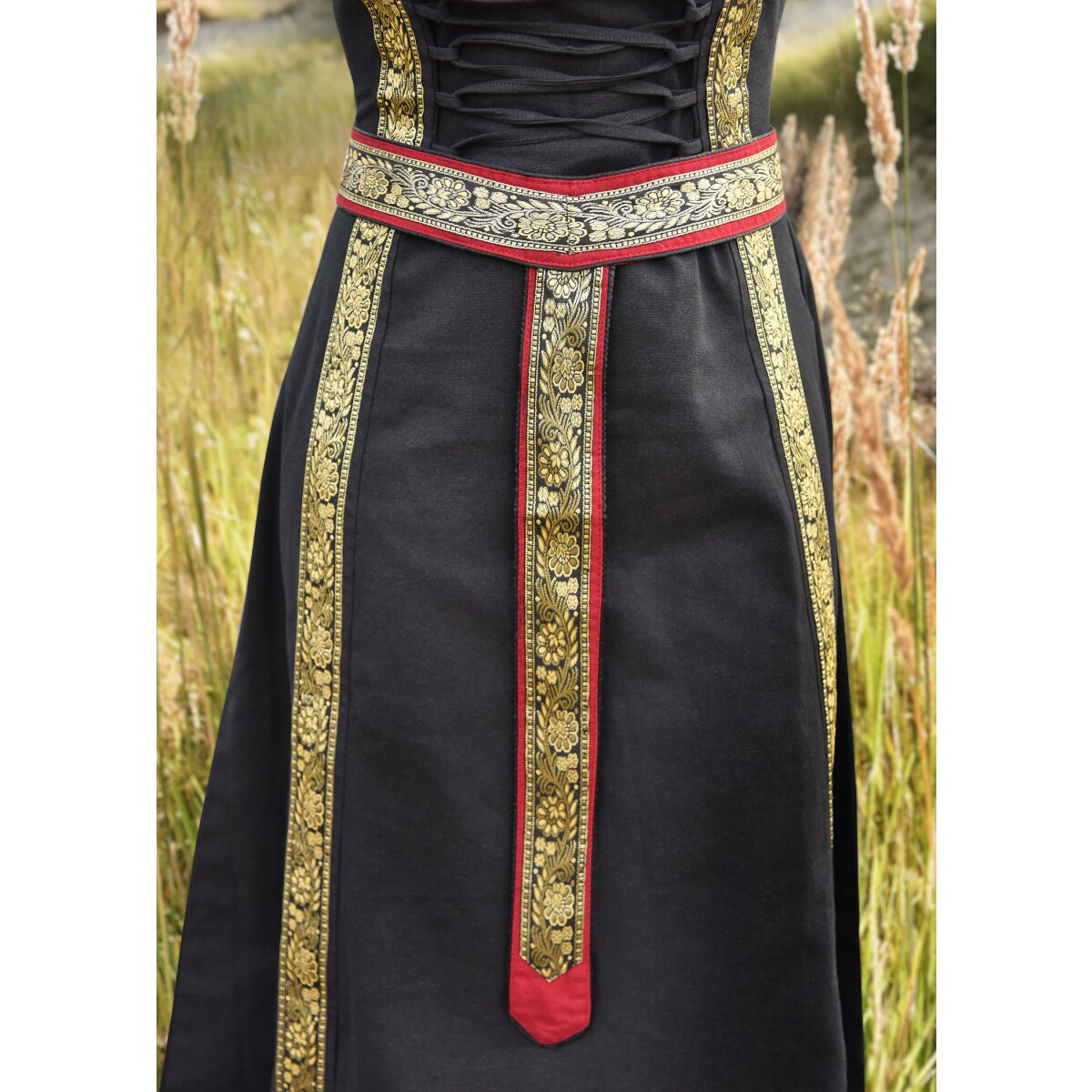 Medieval belt, Y-fabric belt with border