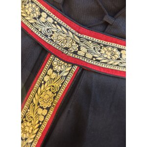 Ceinture médiévale, ceinture en tissu Y avec bordure