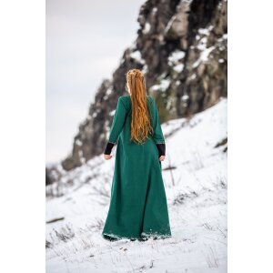 Robe viking verte "Freya"