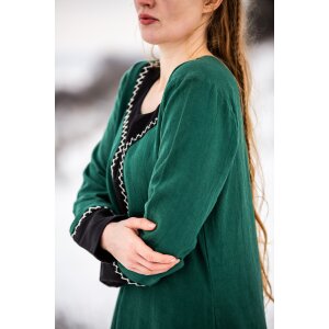 Robe viking verte "Freya"