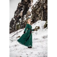 Robe viking verte "Freya"