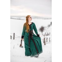 Robe viking verte "Freya"