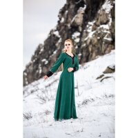 Robe viking verte "Freya"