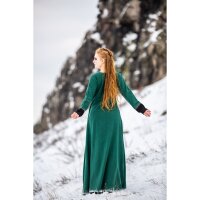 Robe viking verte "Freya"