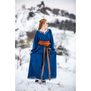 Robe viking bleue "Brigida"