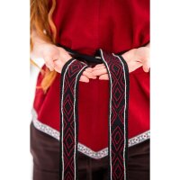 Ceinture viking noire "Caja"