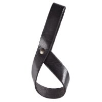 Support de ceinture pour corne à boire en cuir, support de corne, Noir