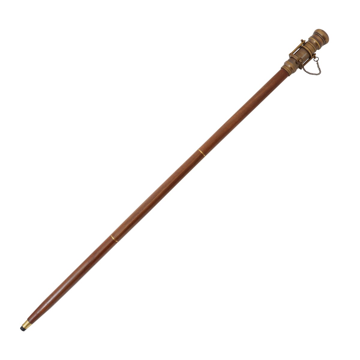 Genuine Wood Steampunk Walking Cane