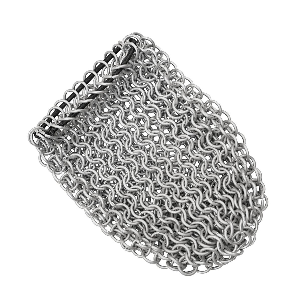 Chainmail Can Koozie with Elastic Closure, 8mm 16 gauge...