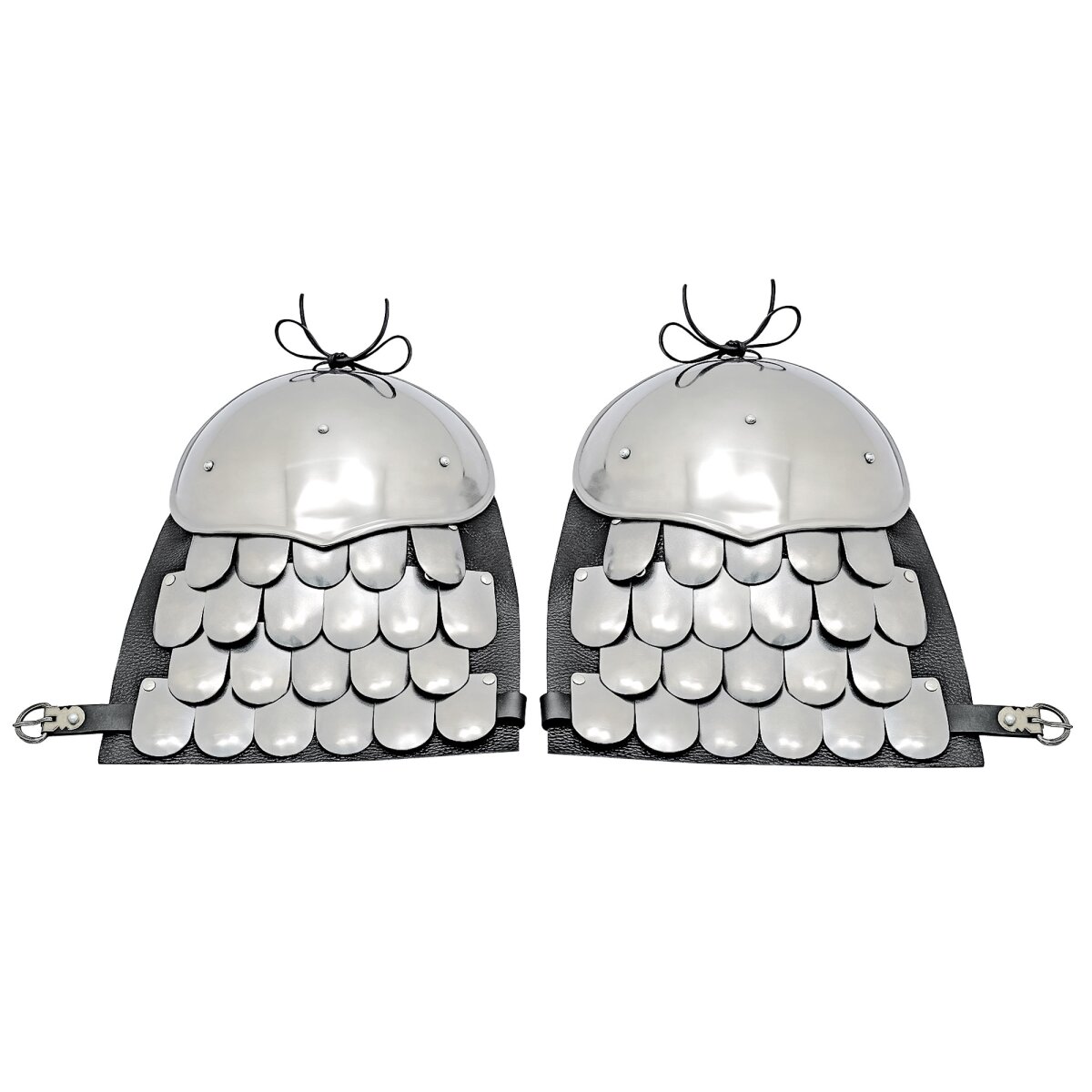 Medieval Spaulders with Scale Armor for Upper Shoulder...