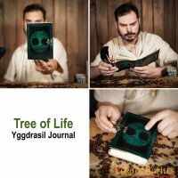 Journal "Tree Of Life" en cuir Journal intime Carnet de notes