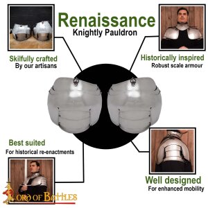 Epaulettes Renaissance 16 Gauge (1,6 mm)