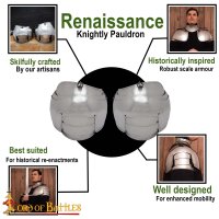 Epaulettes Renaissance 16 Gauge (1,6 mm)