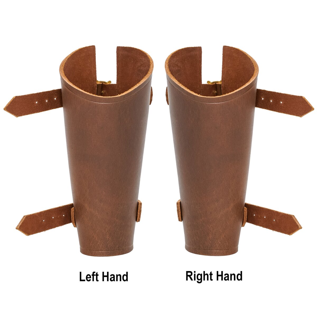 Handcrafted Medieval Archers Genuine Leather Bracers