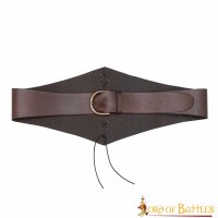 Ceinture médiévale fantastique en cuir ou corsage