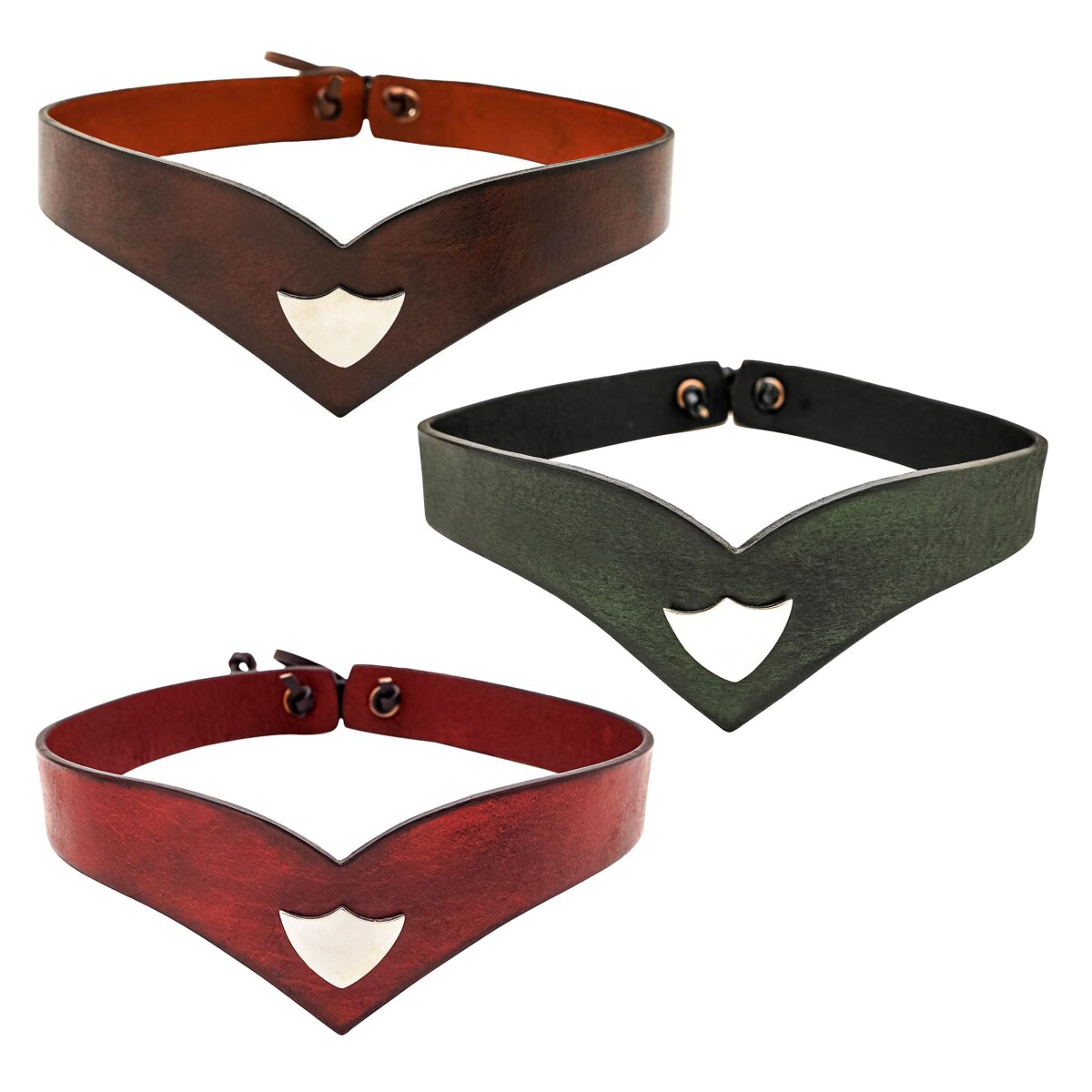 Elfic Princely Leather Unisex Headband in Three Colours