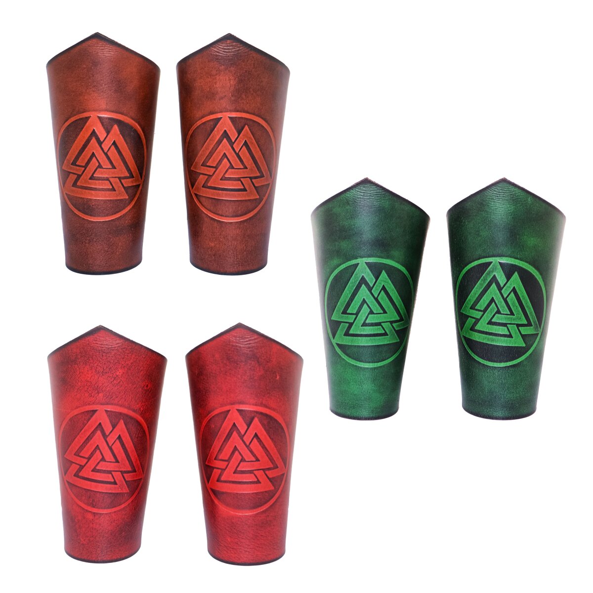 Bracers o scaldabraccia design Viking-Valknut