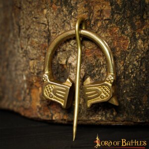 Fibel Viking Broche en laiton Fermoir de manteau