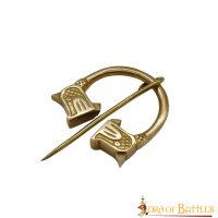 Fibel Viking Broche en laiton Fermoir de manteau