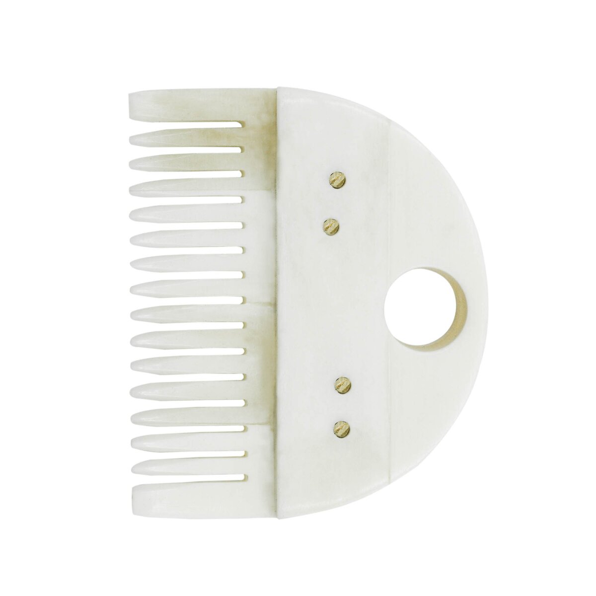 Medieval Germanic Beard Comb Handcrafted Genuine Bone...