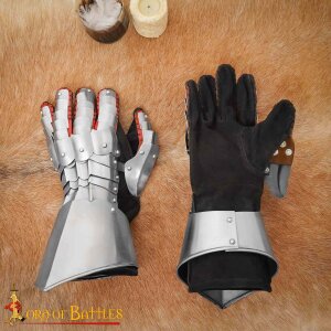 Gants de cuirasse de la fin du Moyen Âge 18 Gauge (1,3 mm)