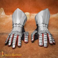 Gants de cuirasse de la fin du Moyen Âge 18 Gauge (1,3 mm)