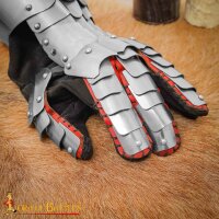 Gants de cuirasse de la fin du Moyen Âge 18 Gauge (1,3 mm)