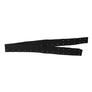 Ceinture darmure médiévale rembourrée ou pagne en toile Noir