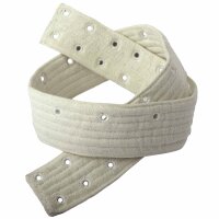 Ceinture darmure médiévale rembourrée ou pagne en toile Naturelle