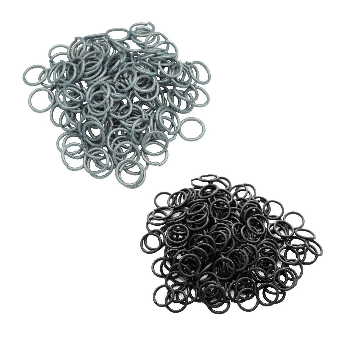 Mild Steel Loose Rings, Butted Round Rings, 10 mm 16 gauge