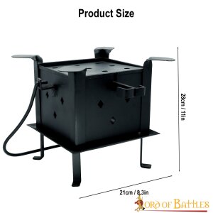 Réplique dune cuisinière romaine