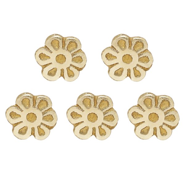 Ferrure décorative médiévale en laiton Fleur Set de 5 pièces