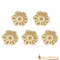 Ferrure décorative médiévale en laiton Fleur Set de 5 pièces