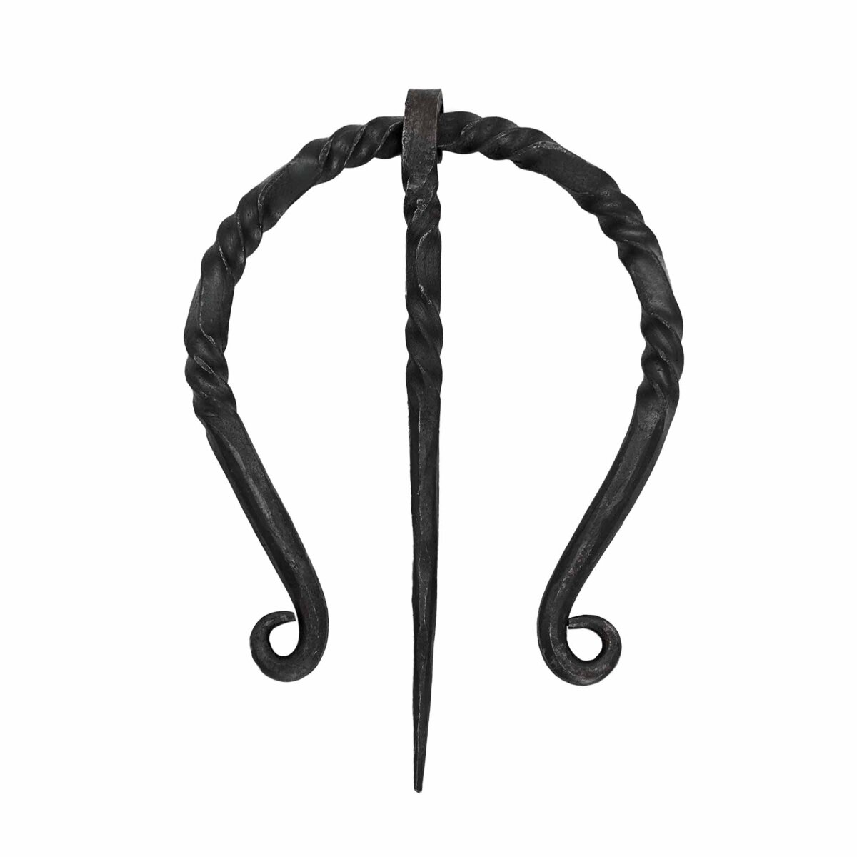 Sturdy Hand Forged Fibula / Cloak Brooch