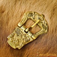 Boucle de ceinture viking en laiton réplique