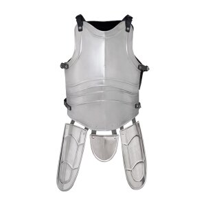 cuirasse médiévale en acier avec poches pour les jambes armure armure polie