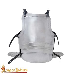 cuirasse médiévale en acier avec poches pour les jambes armure armure polie