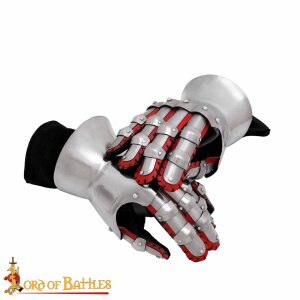 Gants médiévaux en sablier Gants blindés 14ème siècle 16 Gauge (1,6 mm)