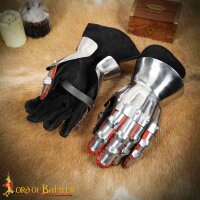 Gants médiévaux en sablier Gants blindés 14ème siècle 16 Gauge (1,6 mm)