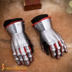 Gants en sablier Gants blindés 14e siècle 16 Gauge (1,6 mm)