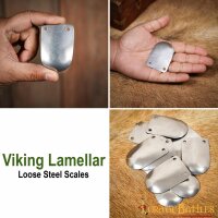 Plaquettes de lamelles Birka Plaques dacier en vrac Pour armure décailles viking
