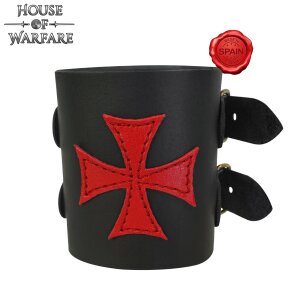 The Crusader´s Fantasy Leather Wrist Band