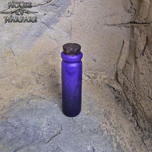 Potion de potion magique en mousse violette pour le larp et le cosplay