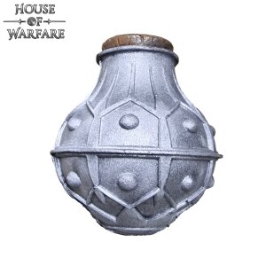 LARP Cosplay Magic Potion Grenade Foam Silver