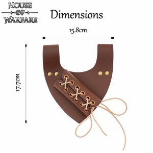 porte-ceinture médiéval en équerre porte-ceinture pour dagues, haches et épées