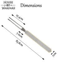 Cravate anneau de chaîne en acier au carbone non riveté et anneaux en laiton, 8mm 16 Gauge (1,6 mm)