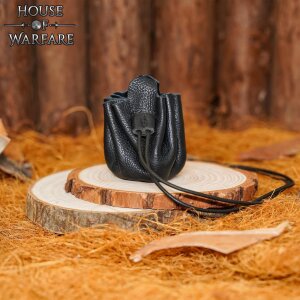 Petit sac en cuir noir